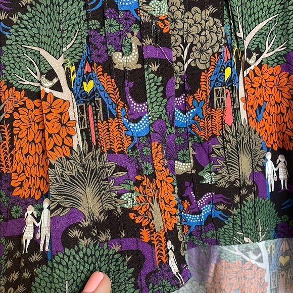 Anthropologie SAS La Fee Maraboutee Made in Italy Size 44 Large - Picture 5 of 6